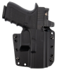 Galco CVS868RB Corvus  IWB/OWB Black Kydex Belt Loop Compatible w/Glock 17 Gen3-5/19 Gen3-5/23 Gen3-5 Belt Up to 1.75" Wide Right Hand