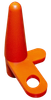 KleenBore KB-CF Chamber Flag  Orange 4.30" Long 2 Pack