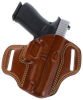 Galco CM270 Combat Master  OWB Tan Leather Belt Slide Fits Browning Hi-Power/Springfield SA-35/Girsan MC P35/Match Right Hand