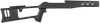 Advanced Technology RUG3000 Fiberforce Rifle Stock Fixed Thumbhole Black Synthetic for Ruger 10/22 (Non-Takedown Models)