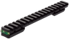 Browning 12524 Picatinny Rail w/Bubble Level Matte Black Aluminum Fits X-Bolt Anti-Cant/Picatinny Rail Mount Long Action 20 MOA