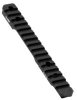 Mdt Sporting Goods Inc 102187BLK Picatinny Scope Rail  Black Anodized Aluminum 11" Long, Fits Remington 700 SA, 20 MOA