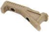 Strike Industries ARCMSCFGFDE Cobra Fore Grip  Flat Dark Earth Polymer