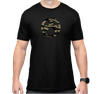 Magpul MAG1292-001-XL Tiger Stripe Icon  Black Cotton/Polyester Short Sleeve XL