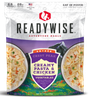 ReadyWise RW05006 Outdoor Food Kit Crest Peak Creamy Pasta and Chicken 2.5 Servings In A Resealable  Pouch, 6 Per Case