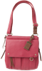 Bulldog BDP036 Cross Body Purse w/Holster Pink Leather Most Sm Pistols & Revolvers Ambidextrous Hand