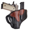 1791 Gunleather BH1M1BLBR BH1M1 Combo OWB 01 Black/Brown Leather Belt Slide Fits 4-5" 1911
