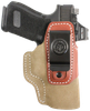 DeSantis Gunhide 215NJE1Z0 Transit  IWB Natural Kydex/Leather Belt Clip Glock 26/27/33 Ambidextrous