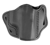 Uncle Mikes-leather(1791) UMOWB1MBLR Outside The Waistband  OWB Size 01 Matte Black Leather Belt Slide Fits Springfield Hellcat Right Hand