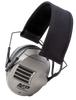 M&P Accessories 110041 Alpha Electronic Muff Polymer 23 dB Over the Head Gray/Black Adult 1 Pair