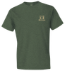 Hornady Gear 31435 Hornady T-Shirt Logo Stamp Military Green Short Sleeve 2XL