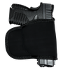 GrovTec US Inc GTHL15099BLK Multi-Fit  OWB Size 99 Black Suede Belt Loop Fits Med/Lg Semi-Auto Right Hand