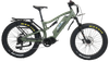 Bakcou E-bikes BS19GB25 Storm 25 Large Matte Army Green 19" w/Stand Over Height of 30.50" Frame, Sram 9sp, 40t Front & Sram 11-34t Rear Cassette Bafang M620 Ultra Motor
