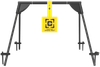 Caldwell 1187590  Swinging Rifle Black/Yellow AR500 Steel Hanging Standing Includes Ground Stakes