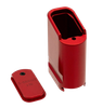 Shield Arms SAS15ME10RED Magazine Extension  Extended 10rd Compatible w/ Shield Arms S15 Magazine Red Anodized Aluminum