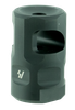 Strike Industries SAILCOMP Sail Comp  Black Steel with 1/2"-28 tpi Threads, 1.57" OAL & 0.26" Diameter for 223 Rem, 5.56x45mm NATO AR-Platform