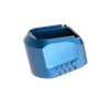 Tyrant CNC TDMPMAGEXFSBLUE  Magazine Extension Fits S&W M&P 9/40 5rd Compatible w/ Full-Size M&P 1.0/2.0 frames Blue Aluminum