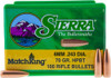 Sierra Bullets .243 inches 70gr HPBT Match Bullets 100 Count