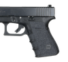 Talon Grips 110G Adhesive Grip  Compatible w/Glock 19/23/25/32/38 Gen4 w/No Backstrap, Black Textured Granulate