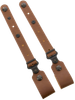 Galco MC2TD Horizontal Shoulder System Tie Down Set 2.0 Tan Full Grain Leather Ambidextrous