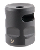 Strike Industries WHCOMP556 WarHog Comp  Black Steel with 1/2"-28 tpi Threads, 1.27" OAL & 0.26" Diameter for 223 Rem, 5.56x45mm NATO AR-Platform
