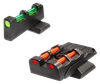 HiViz SWMPE21 Adjustable Sight Set S&W M&P Green Fiber Optic Front Sight-Orange Fiber Optic Rear Sight