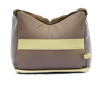 BenchMaster BMALBBLF Bench Bag  Rifle Large Prefilled Leather Front Bag 12.50 lbs