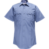 Duro Poplin Short Sleeve Shirt w/ Sewn-In Creases