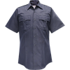 Duro Poplin Short Sleeve Shirt w/ Sewn-In Creases