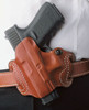 OWB RH LEATHER M&P 9/40 TANDESANTIS MINI SLIDE HOLSTER 