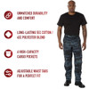 Rothco Color Camo Tactical BDU Pants