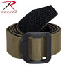 Rothco Reversible Airport Friendly Riggers Belt - Black / Coyote 