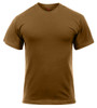 Rothco Solid Color T-Shirt with Cotton / Polyester Blend