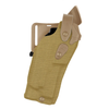 Model 6360RDS ALS/SLS Mid-Ride, Level III Retention Duty Holster for Glock 17 w/ Light/Laser