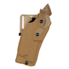 Model 6360RDS ALS/SLS Mid-Ride, Level III Retention Duty Holster for Glock 17 w/ Light/Laser