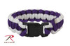 Rothco Two-Tone Paracord Bracelet - Olive Drab / Black