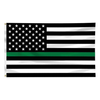 Thin Blue Line Flag with Grommets, 3 x 5 Ft