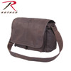 Rothco Brown Leather Classic Messenger Bag