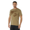 Rothco US Flag / USMC Eagle, Globe, & Anchor T Shirt