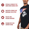 Rothco US Flag / USMC Eagle, Globe, & Anchor T Shirt