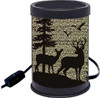 CANDLE WARMERRIVERS EDGE DEER SILHOUETTE 