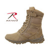 Rothco Forced Entry Deployment Boots With Side Zipper - 8 Inch