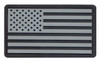 Rothco PVC US Flag Patch With Hook Back