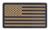 Rothco PVC US Flag Patch With Hook Back