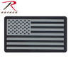 Rothco PVC US Flag Patch With Hook Back