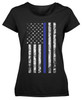 Rothco Women's Thin Blue Line Longer T-Shirt