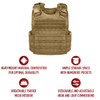 Rothco MOLLE Plate Carrier Vest