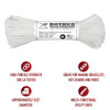 Rothco Nylon Paracord Type III 550 LB