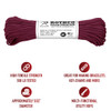 Rothco Nylon Paracord Type III 550 LB