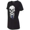 Women's Short Sleeve - Halloween Thin BLUE Line